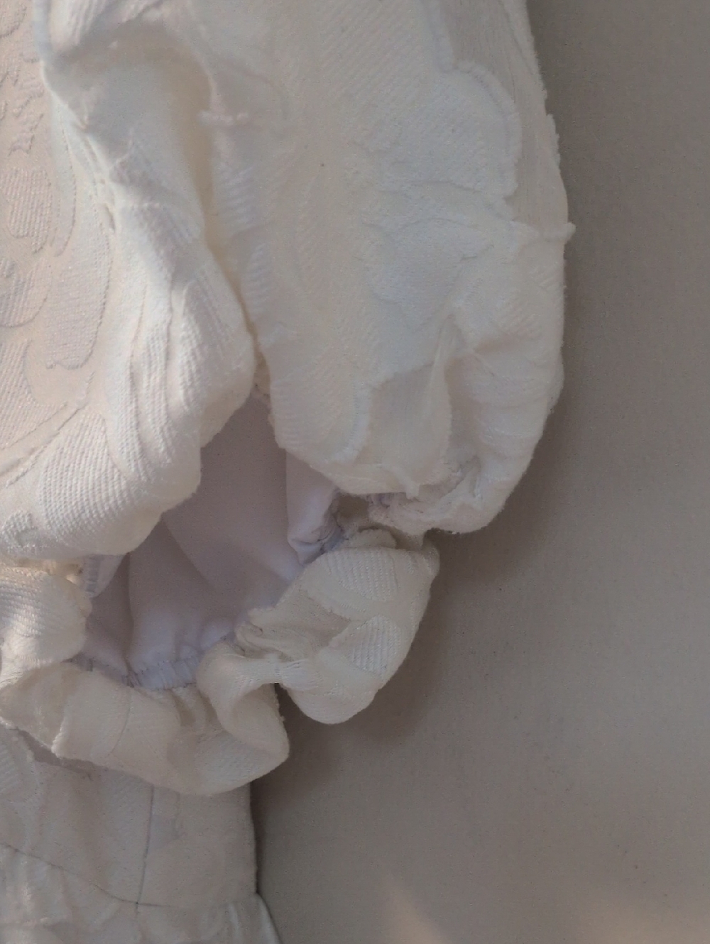 Lilly Pulitzer Knoxlie Dress Resort White Organza Bloom Jacquard 6 - Picture 12 of 16